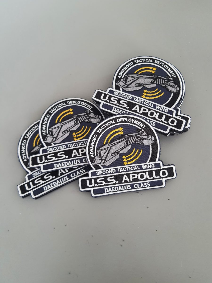 Écussons Apollo brodés