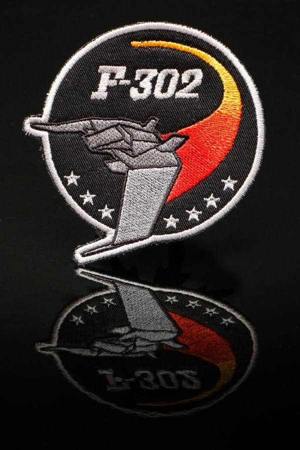 Écusson F-302 brodé